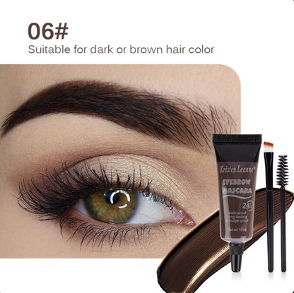 Professional Eyebrow Enhancers Cream Natural Liquid Dyeing Eyebrow Set Brow Tattoo Pigments Lasting Waterproof Eyebrow Gel New