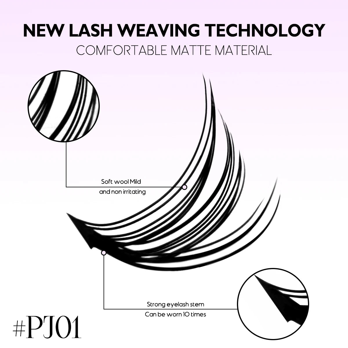 Lash Clusters Kit DIY Lash Extension Kit Individual Lashes Cluster with Lash Bond & Seal & Remover Eyelashes Extension